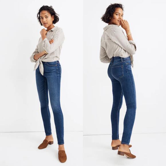 Madewell Curvy High Rise Skinny Jeans Sz 28 - Picture 1 of 8